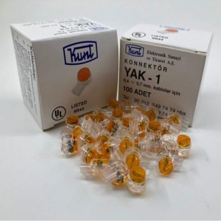 Kunt Yak 1 Konnektör 100'lü