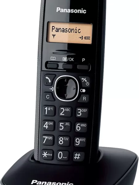 Panasonic KX-TG1611 Dect Telefon Siyah